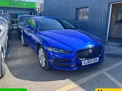 Blue Used 2019 Jaguar XE SE Sedan | £15,999