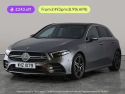 Grey Used 2019 Mercedes A35 AMG Premium Plus Hatchback | £24,982 (Good price)