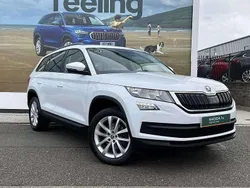 White Used 2017 Skoda Kodiaq SE SUV | £14,290 (Fair price)