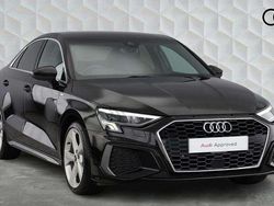 Black Used 2022 Audi A3 S-Line Sedan | £19,150 (Good price)