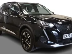 Black Used 2022 Peugeot 2008 Allure Premium SUV | £15,700 (Good price)