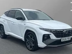 White Used 2024 Hyundai Tucson N Line SUV | £25,322 (Good price)