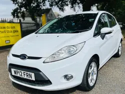 White Used 2012 Ford Fiesta Zetec Hatchback | £1,695 (Fair price)