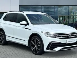 White Used 2022 VW Tiguan R-line SUV | £29,293 (Fair price)