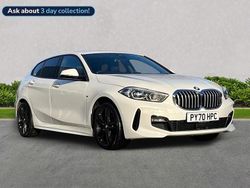 White Used 2021 BMW 116 M Sport Hatchback | £16,495 (Fair price)