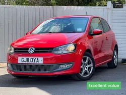 Red Used 2011 VW Polo S Hatchback | £2,746 (Good price)