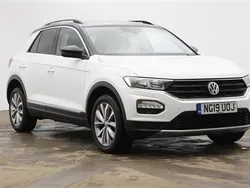White Used 2019 VW T-Roc Design SUV | £13,700 (A bit pricey)