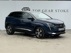 Blue Used 2020 Peugeot 3008 Allure SUV | £14,195 (Fair price)