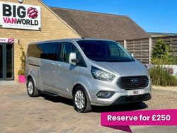 Silver Used 2018 Ford Tourneo Custom Titanium Van | £15,994 (Fair price)