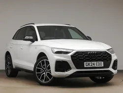 White Used 2024 Audi Q5 Black Edition SUV | £38,998 (A bit pricey)