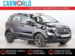 Black Used 2022 Ford Ecosport ST-Line SUV | £12,700 (Fair price)