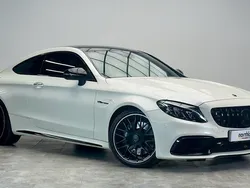 White Used 2017 Mercedes C63 AMG Premium Coupe | £32,650 (Fair price)