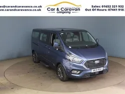 Blue Used 2021 Ford Tourneo Custom Titanium X | £21,420 (Fair price)