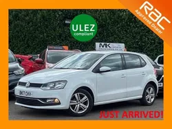 Candy white Used 2017 VW Polo Match Hatchback | £7,995 (Fair price)