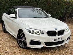 White Used 2019 BMW 218 M Sport Cabriolet | £14,997 (Fair price)