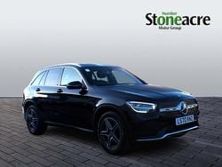 Black Used 2020 Mercedes GLC300 AMG line Estate | £26,495 (Fair price)