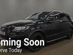 Black Used 2013 Audi Q7 S-line plus SUV | £10,495 (Fair price)