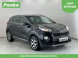 Black Used 2016 Kia Sportage GT-Line SUV | £8,950 (Good price)
