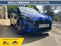Blue Used 2022 Hyundai i10 Premium Hatchback | £12,890 (Fair price)