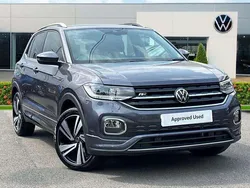 Grey Used 2022 VW T-Cross R-line SUV | £19,999 (Fair price)