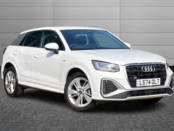 White Used 2024 Audi Q2 S-Line SUV | £28,450 (A bit pricey)