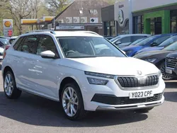 White Used 2023 Skoda Kamiq SE L Executive SUV | £18,468 (A bit pricey)
