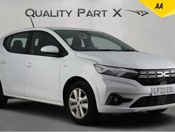 White Used 2023 Dacia Sandero Expression Hatchback | £9,599 (Good price)