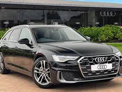 Black New 2025 Audi A6 S-Line Estate | £40,444