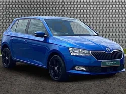 Race blue metallic Used 2018 Skoda Fabia Hatchback | £9,999 (Fair price)