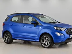Blue Used 2022 Ford Ecosport ST-Line SUV | £14,395 (Fair price)