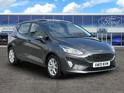 Grey Used 2019 Ford Fiesta Zetec Hatchback | £8,495 (Fair price)