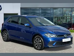Blue Used 2024 VW Polo Life Hatchback | £18,849 (Fair price)