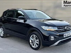 Black Used 2022 VW T-Cross SE SUV | £16,125 (Fair price)