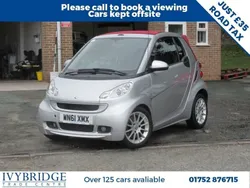 Silver Used 2011 Smart ForTwo Cabrio Pulse Cabriolet | £3,995