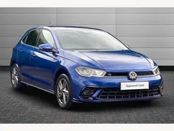 Blue Used 2023 VW Polo R-line Hatchback | £17,595 (Fair price)