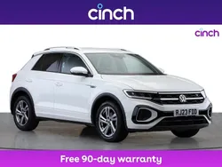 White Used 2023 VW T-Roc R-line SUV | £25,249 (Fair price)