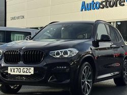 Black Used 2020 BMW X3 M Sport SUV | £29,750 (Fair price)