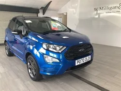 Blue Used 2020 Ford Ecosport ST-Line SUV | £12,995 (Fair price)