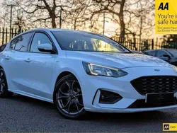 White Used 2019 Ford Focus ST-Line Hatchback | £8,358 (Fair price)
