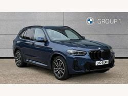 Blue Used 2024 BMW X3 M Sport SUV | £36,995 (Fair price)