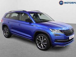 Blue Used 2021 Skoda Kodiaq SportLine SUV | £25,299 (Fair price)