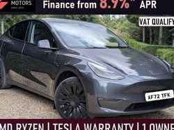 Grey Used 2022 Tesla Model Y Long Range AWD SUV | £25,499 (Fair price)