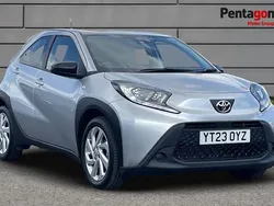 Silver Used 2023 Toyota Aygo X-pure Hatchback | £12,088 (Good price)
