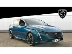Blue Used 2024 Peugeot e-308 GTi Hatchback | £25,569 (A bit pricey)