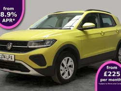 Yellow Used 2024 VW T-Cross Life SUV | £17,256