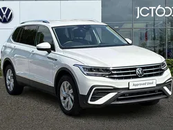 White Used 2023 VW Tiguan Allspace Life SUV | £26,353 (Super price)