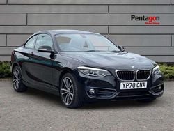 Black Used 2020 BMW 218 Sport Line Coupe | £17,489 (Good price)