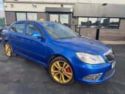 Blue Used 2010 Skoda Octavia vRS Hatchback | £3,495 (Fair price)