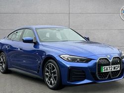 Blue Used 2022 BMW i4 M Sport Sedan | £26,791 (Fair price)