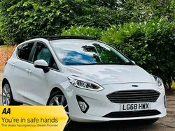 White Used 2018 Ford Fiesta Titanium X Hatchback | £9,990 (Fair price)